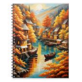 Herfst Sereniteit in de bergen Notitieboek (Voorkant)