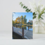 Herfst Serenity Vajdahunyad Kasteel in Boedapest Briefkaart (Staand voorkant)