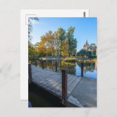 Herfst Serenity Vajdahunyad Kasteel in Boedapest Briefkaart (Voorkant / Achterkant)