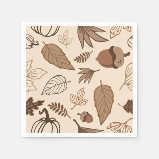 Herfst Servet (Voorkant)