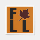 herfst servet (Voorkant)