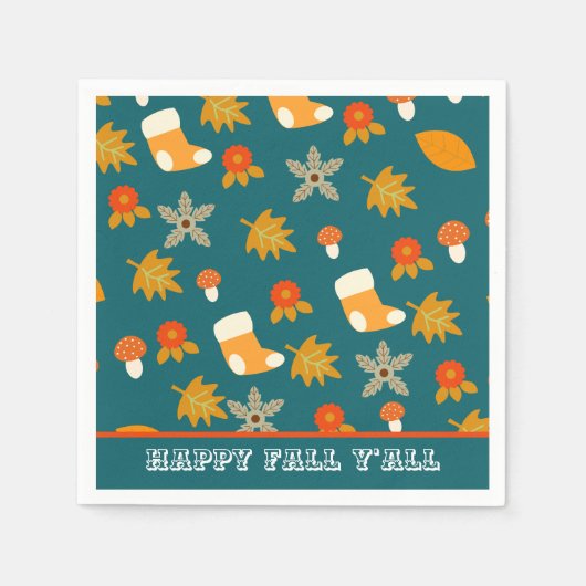 Herfst Servet (Voorkant)