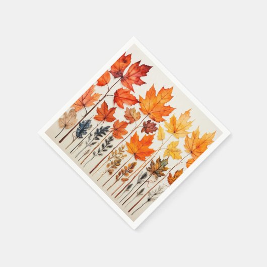 Herfst Servetten (Hoek)