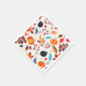 Herfst servetten patroon (Hoek)
