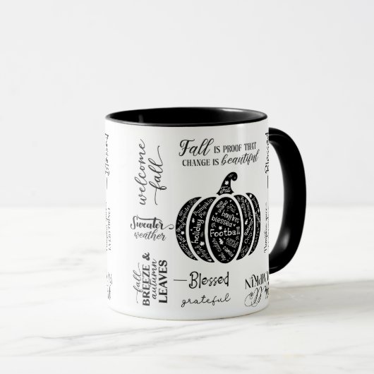 Herfst Sfeer Mok (Voorkant rechts)