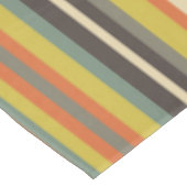 Herfst Shades Gestreept Tafelkleed (Gekanteld)