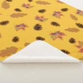 Herfst  sherpa deken (3/4)