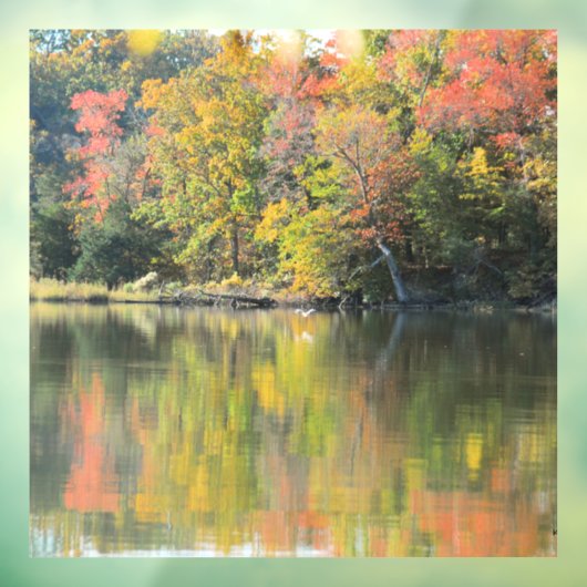 Herfst Shimmer Raamsticker (Vel 3)