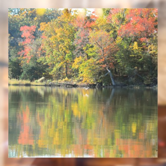 Herfst Shimmer Raamsticker (Vel 2)