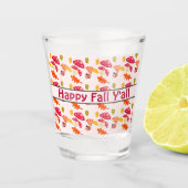 Herfst Shot Glas (Voorkant)