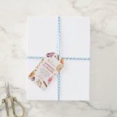 Herfst simmerend potpourri cadeaulabel (Met Touw)