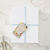 Herfst simmerende potpourri cadeaulabel (Met Touw)