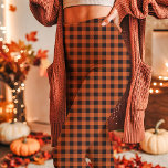 Herfst Sinaasappel en Black Gingham Plaid Leggings<br><div class="desc">Deze herfstkleding heeft een opvallend oranje en zwart gingham-geplakt leggings, waardoor ze de perfecte aanvulling zijn op je herfst-garderobe. Deze leggings zijn ontworpen voor zowel stijl als comfort en zijn ideaal voor gezellige herfst outfits, buitenactiviteiten of casual dagelijkse draag. Combineer ze met je favoriete seizoensgebonden topjes voor een stijlvolle herfstlook....</div>