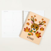 Herfst Sjaal Herten Maple Bladeren Planner (Display)