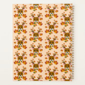 Herfst Sjaal Herten Maple Bladeren Planner (Achterkant)