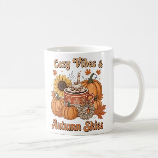 Herfst Skies Hot Chocolate Koffiemok (Rechts)