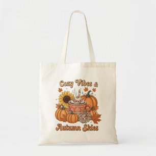 Herfst Skies Hot Chocolate Tote Bag