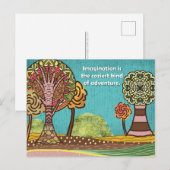 Herfst Slakkenpost Postkaartenset | Handgetekende Briefkaart (Voorkant / Achterkant)