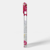 Herfst Slapen om te dromen Black Cat Hot Pink Flow Case-Mate iPhone Case (Achterkant / Links)