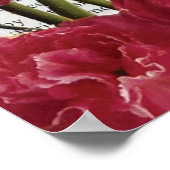 Herfst Slapen om te dromen Black Cat Hot Pink Flow Poster (Hoek)