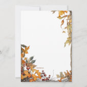 Herfst Slendor Kaart (Achterkant)