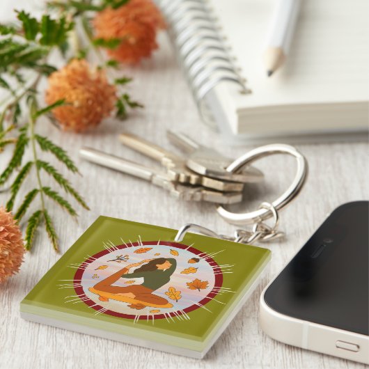 Herfst Sleutelhanger (Voorkant Rechts)
