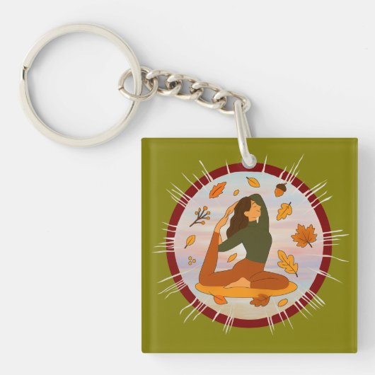 Herfst Sleutelhanger (voorkant)