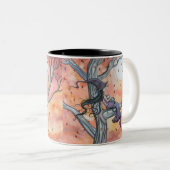 Herfst Slumber Witch Cat Mok Molly Harrison (Voorkant rechts)