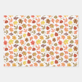 herfst snoep maïs Ik hou van herfst bladeren pompo Inpakpapier Vel (Voorkant 2)