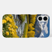 Herfst Snowy Mountains Yellow Trees River Rozen Case-Mate iPhone Case (Achterkant (horizontaal))