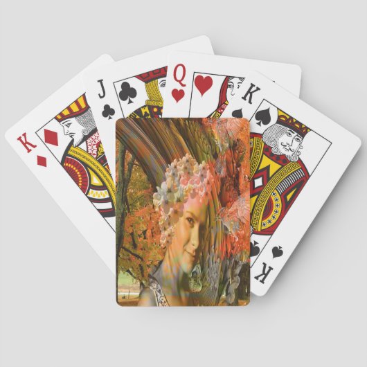 herfst speelkaarten (Achterkant)