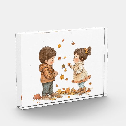 Herfst speeltijd fotoblokken (Links)