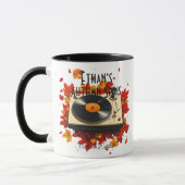 Herfst Spins Mok – Cozy Vinyl & Fall Vibes Editie (Links)