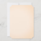 Herfst Splendor Bloemen Blozen Ivoor Huwelijk Save The Date (Achterkant)