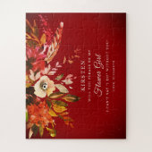 Herfst Splendor Bloemen Verbrand Rood Be My Bloeme Legpuzzel (Verticaal)
