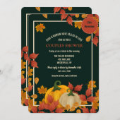 Herfst Splendor Invitation Kaart (Voorkant / Achterkant)