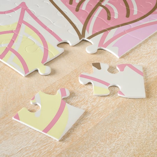 Herfst Splendor: Naadloos bladpatroon Legpuzzel (Zijkant)