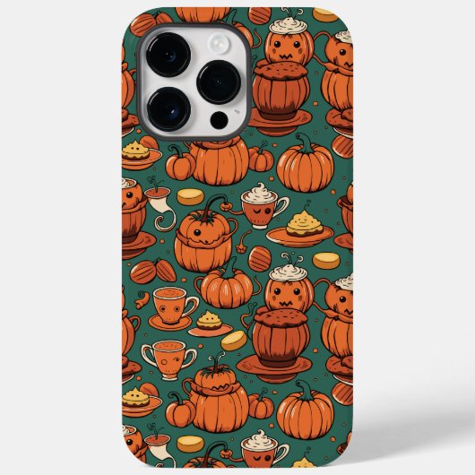 Herfst Spooky Pumpkin Pizzazz Party Case-Mate iPhone Case (Achterkant)