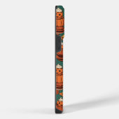 Herfst Spooky Pumpkin Pizzazz Party iPhone Hoesje (Rechterkant)