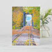 herfst spoor visie kaart (Staand voorkant)