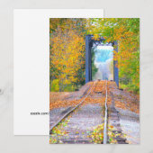 herfst spoor visie kaart (Voorkant / Achterkant)