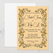 Herfst Sprookjes Uitnodiging (Voorkant / Achterkant)