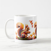 Herfst Squirrel Alebrije Koffiemok (Links)