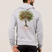 Herfst St Luke Lutheran rits Hoodie (Achterkant)