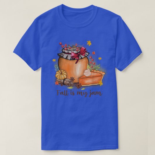 Herfst staat in mijn Jam Top Trendy Gezegde Autumn (Design voorkant)