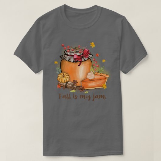 Herfst staat in mijn Jam Top Trendy Gezegde Autumn (Design voorkant)