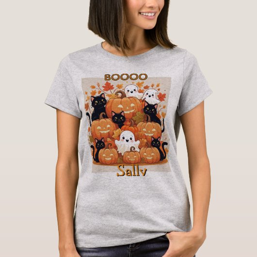 Herfst stapel t-shirt (Voorkant)