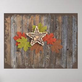 Herfst Stars poster