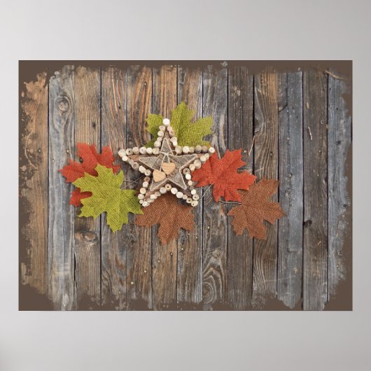 Herfst Stars poster (Voorkant)