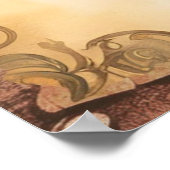 Herfst Steampunk Art Poster (Hoek)